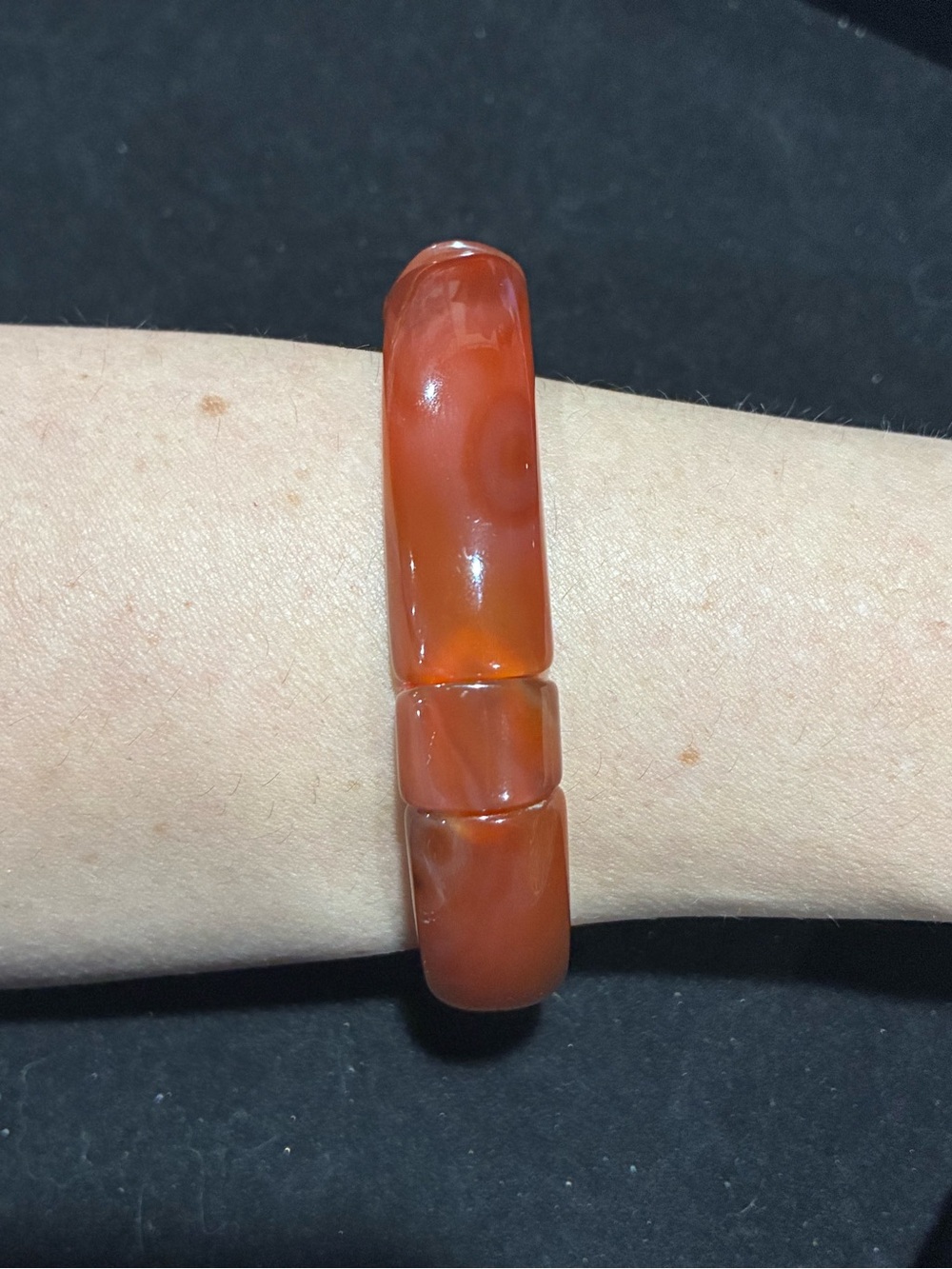 Vintage Genuine Carnelian Bracelet